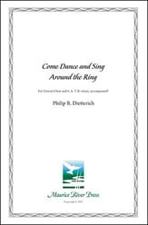 Come and Dance and Sing Around the Ring SATB/Unison choral sheet music cover